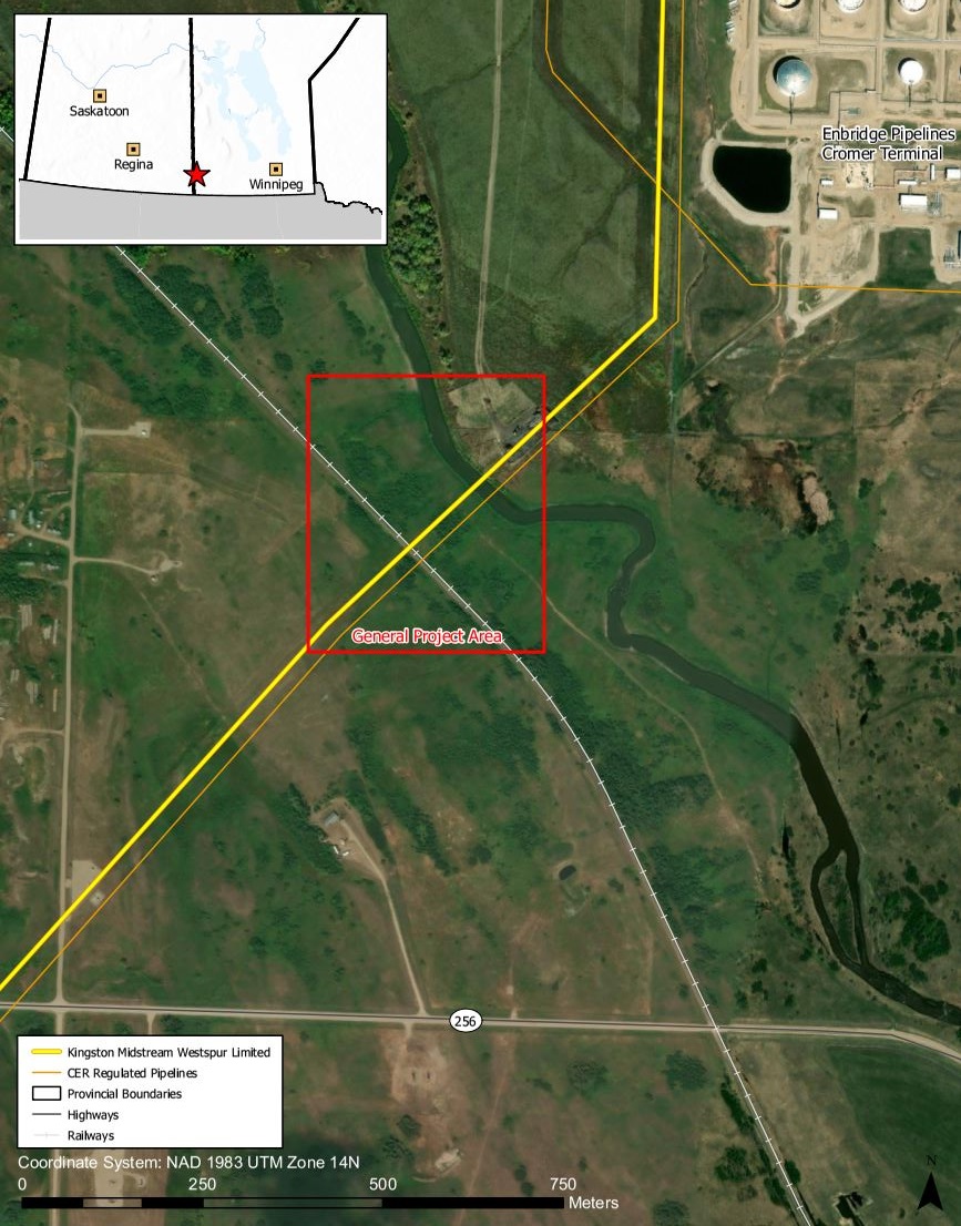 NGTL GP 2024 Meter Stations and Laterals Abandonment Program - overview map